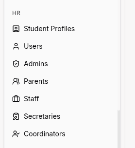 HR sidebar